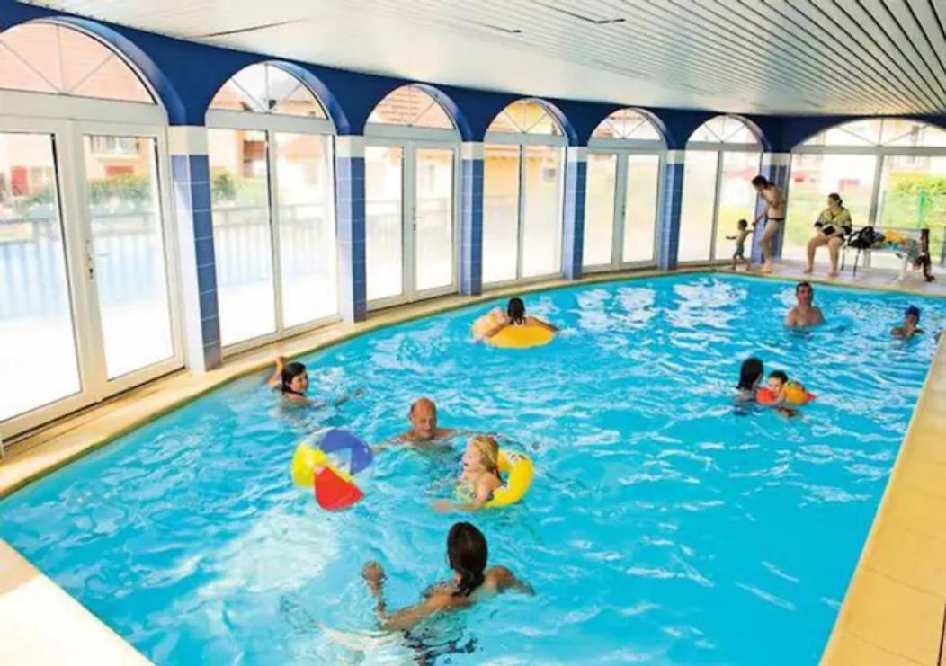Port-Guillaume, Residence De Vacances Avec Mer & Piscine Dives-sur-Mer Exteriör bild