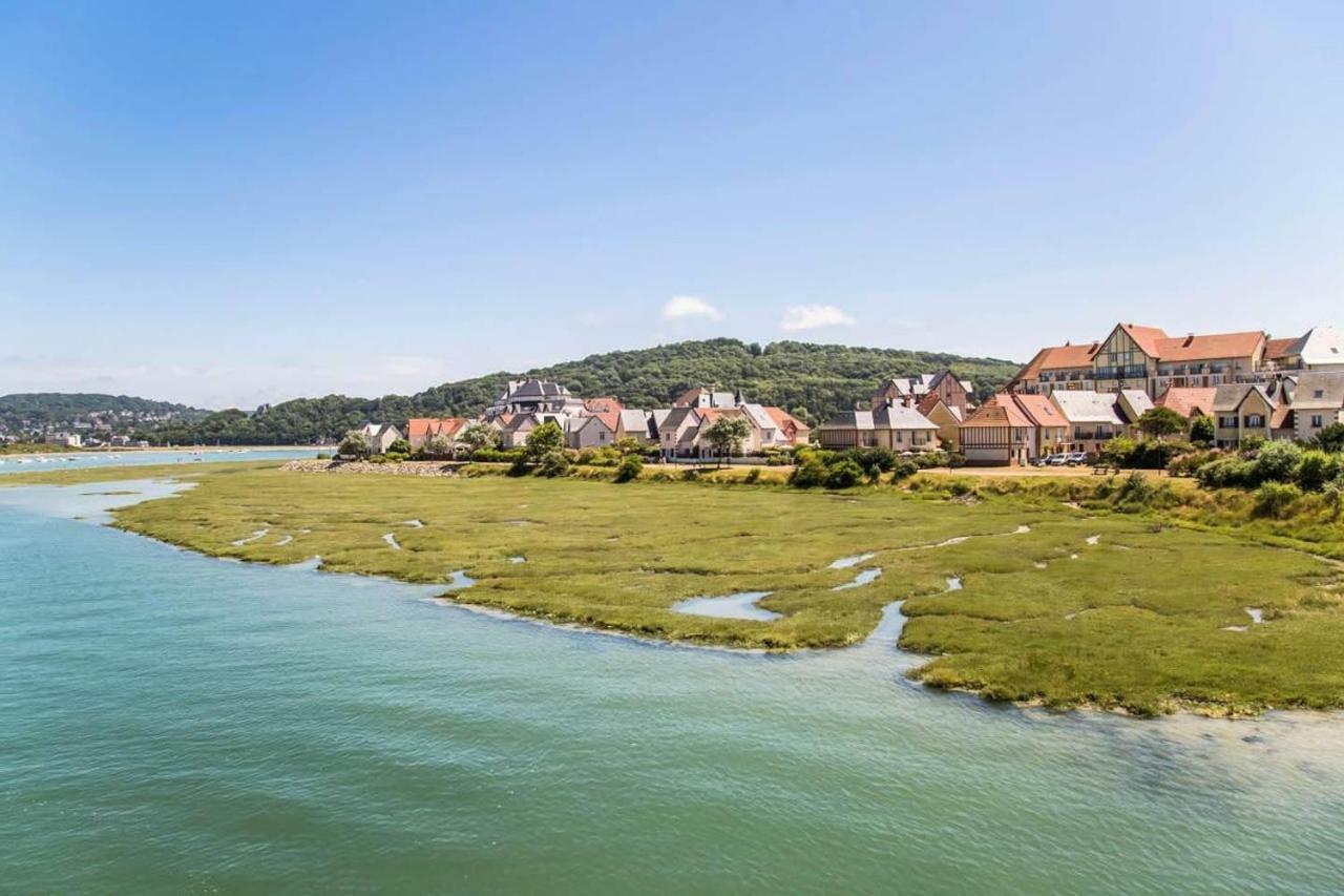 Port-Guillaume, Residence De Vacances Avec Mer & Piscine Dives-sur-Mer Exteriör bild